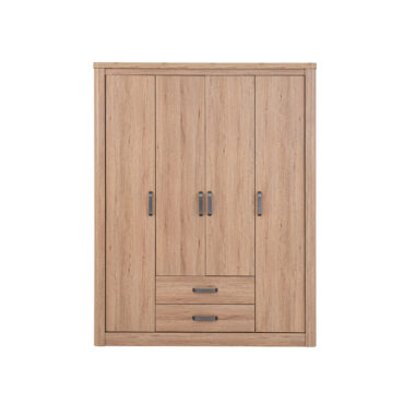 Olivos 4 Door Wardrobe – Oak