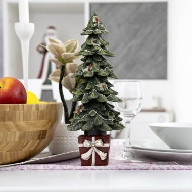 Blanc Mariclo Christmas Decor – 13.5*13.5*32.5 Cm