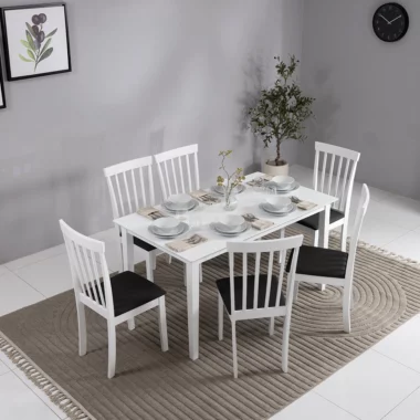 Broadway Dining Set – 6 Seater