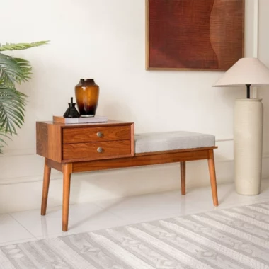Claude Ottoman With Drawers