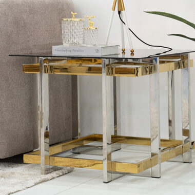 Dalgona End Table