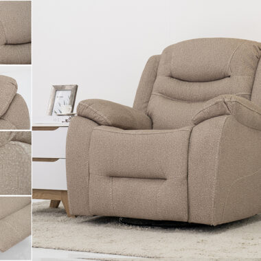 Madrid Recliner Sofa - Mocha