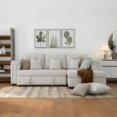 Cover Sofa Bed With Storage