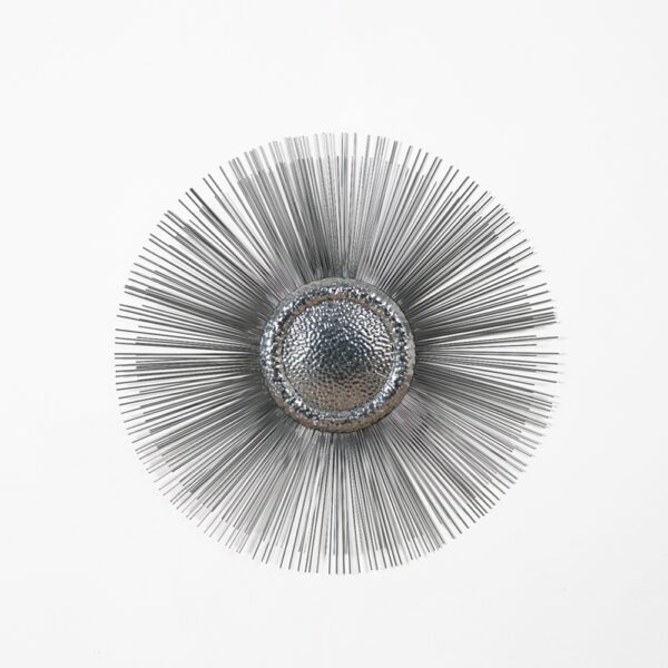 KLAUS  METAL WALLART -SILVER