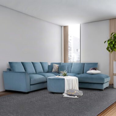 Longbeach Corner Sofa with Ottoman