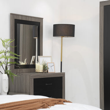 Chestnut Dresser With Mirror