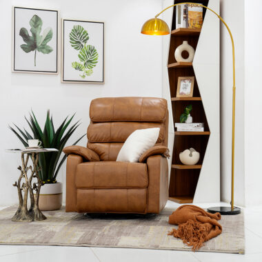 Morano Recliner Sofa -Brown