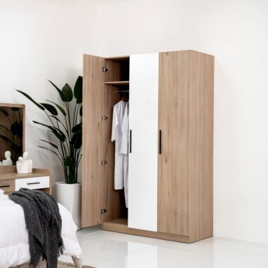 Nella 3-Door Wardrobe