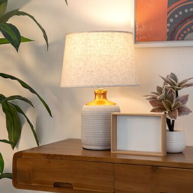 Capiz Table Lamp