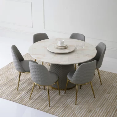 Galaxy 6-Seater Round Dining Set