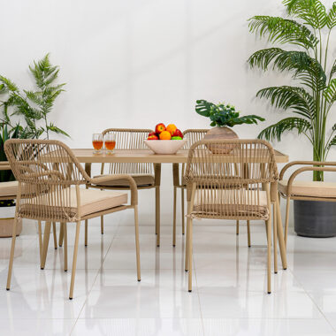 Havelock Outdoor Dining Set 6-seater