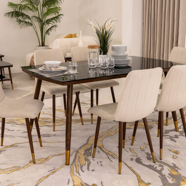 Metropolis Dining Set 6 – Seater