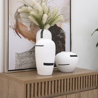 White Pottery Vase