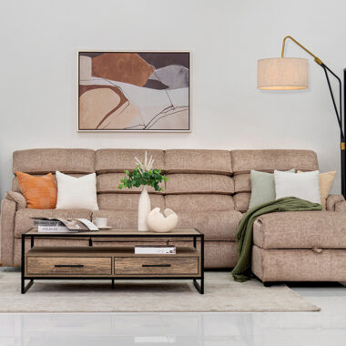 The Jasmin Storage Recliner Sofa