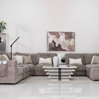 Smart Amelia Corner Sofa with Charger Port