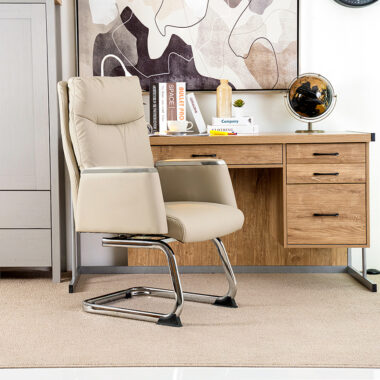 Gazo Visitor Chair – Beige