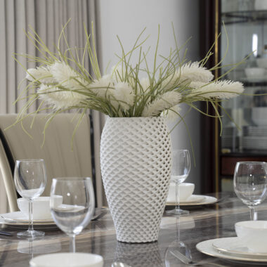 Cesena Planter Pot Decor – White