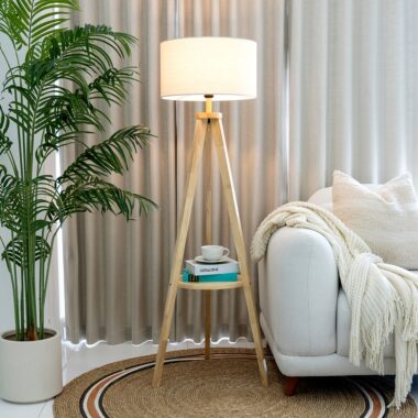 Delura Tripod Floor Lamp