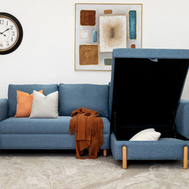 Adam Corner sofa with storage