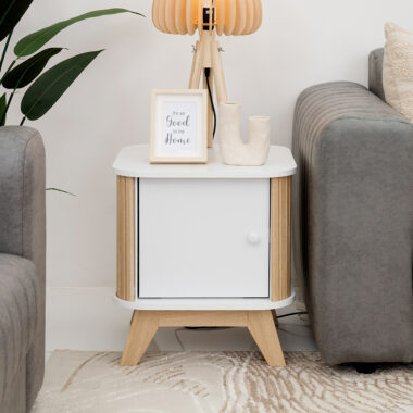 Moon Storage End Table
