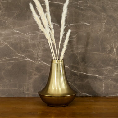 Denis metal vase gold 17 x 17 x 19 cm