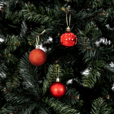 Holiday Chamdol Baubles 6Pk 50Mm assorted (10X5X15)Cm