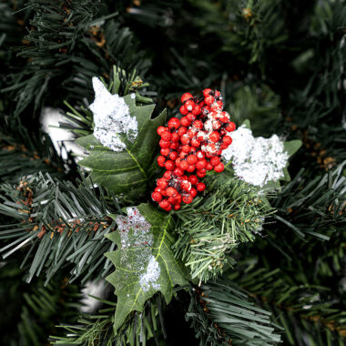 Holiday Chamdol Holly Berries Pick (12X12X22) cm