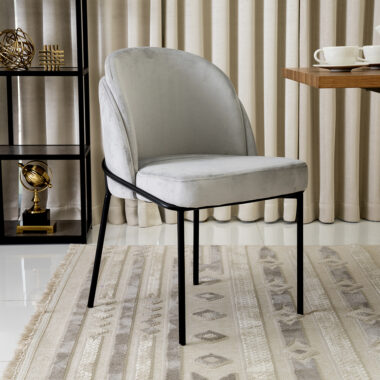 KJC 189 Dining Chair-Grey