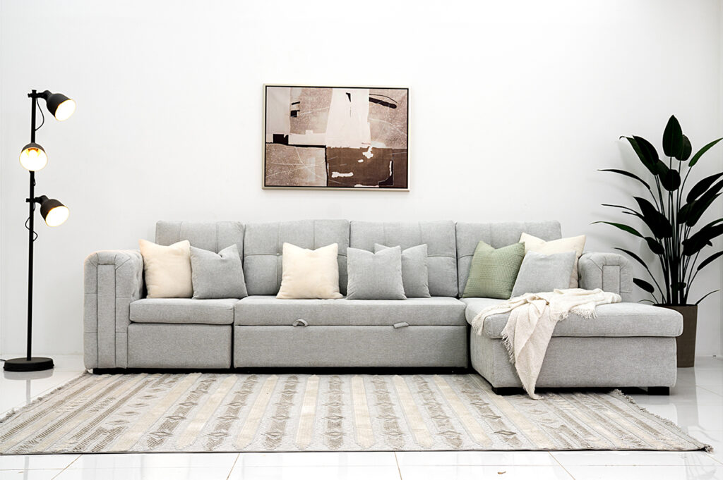 Cove Sofa Bed Grey Royal Furniture