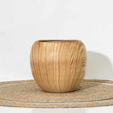 Maple fiber vase color gold – 45x45x40
