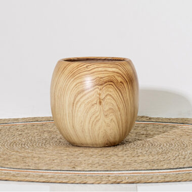 Maple fiber vase color gold – 20x20x18