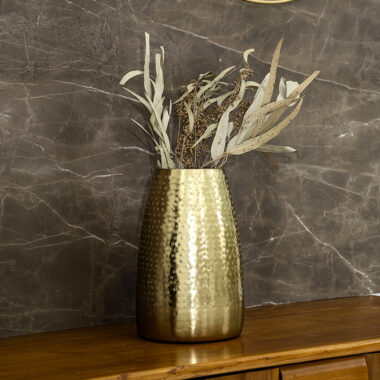 Denis metal vase gold 20 x 20 x 31 cm