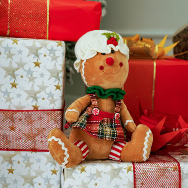 Holiday chamdol sitting gingerman (20X9X27)CM