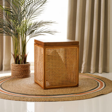 Country Box Square – Wood Top