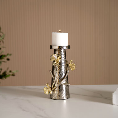 Twine Metal candle holder 10.5×10.5x22cm