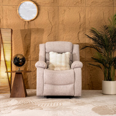 Davis Single Recliner Electric Sofa  Brown