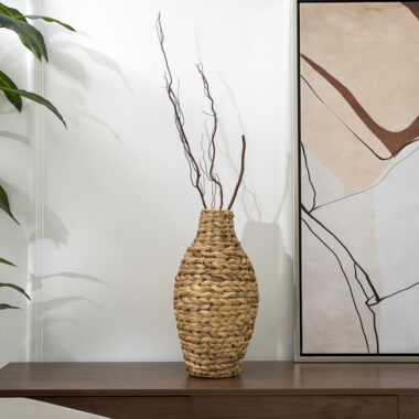 Lorenz Water Hyacinth Vase 21x21x42cm