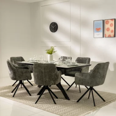 Florence Dining 6-Seater Grey