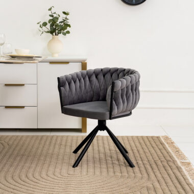 Riley Dining Chair Grey