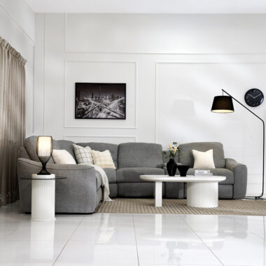 Roche Corner Sofa -Grey