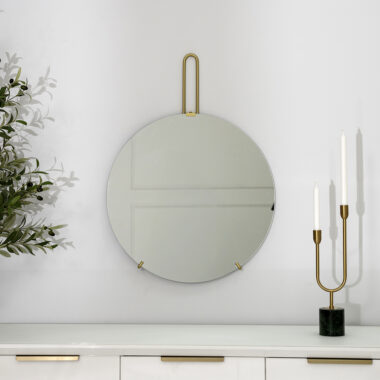 Sierra Decorative Wall Mirror Black 60X2.5X82Cm