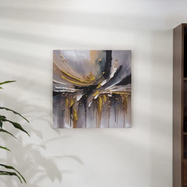 Verdant Handmade Abstract Canvas Wall Art