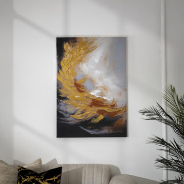 Verdant Handmade Abstract Canvas Wall Art