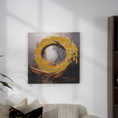 Verdant Handmade Abstract Canvas Wall Art