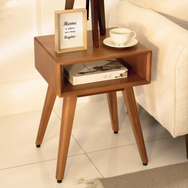Andres End Table -Cherry