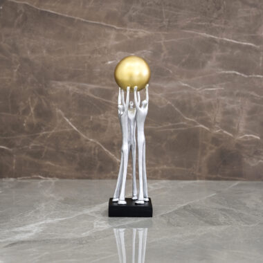 Auric Polyresin Teamwork Accent -32CM