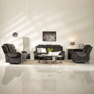 Bison Sofa -Dark Grey