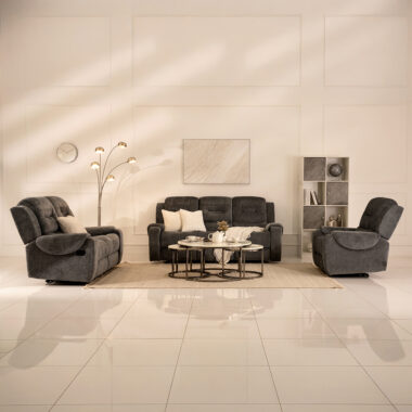 Bison Sofa -Light Grey