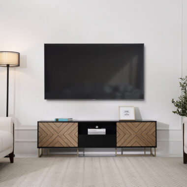 Casa Tv Unit Black & Oak