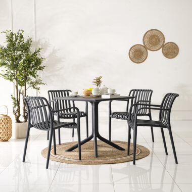 Dino Outdoor Dining 4 Seater Set